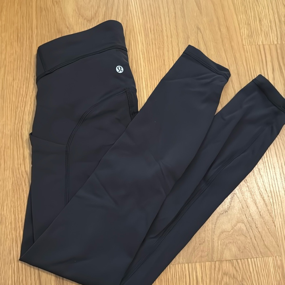 Lululemon “Power Thru HR Tight” black legging